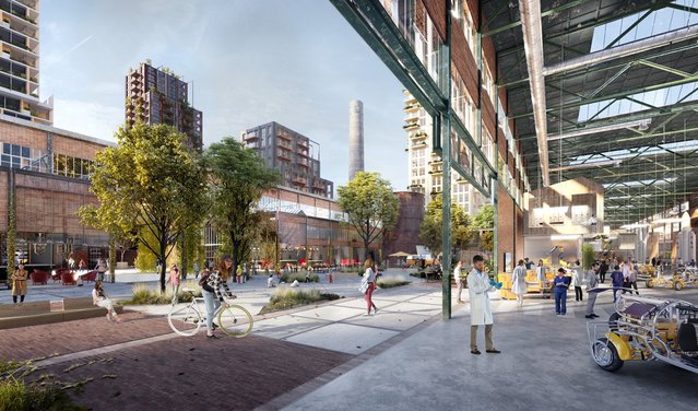 Kabeldistrict Fabrieksplein - Amvest & Konder Wessels, 2020