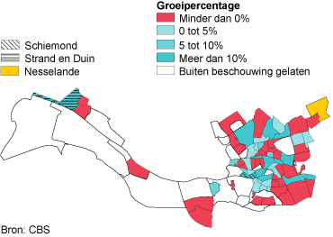 Bevolkingsgroei in grote steden vooral dankzij Vinex-wijken - Afbeelding 5