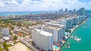 Hoge bebouwing, Miami door Cascade Creatives (bron: shutterstock.com)