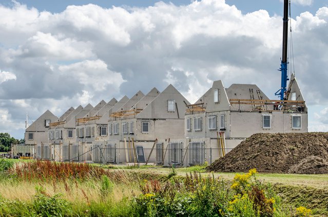 Nieuwbouw in Numansdorp door Frans Blok (bron: Shutterstock)