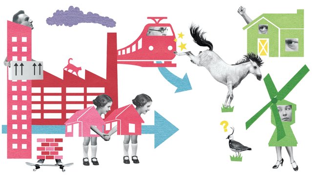 Illustratie Stadsranden door Esther Dijkstra (bron: Gebiedsontwikkeling.nu)