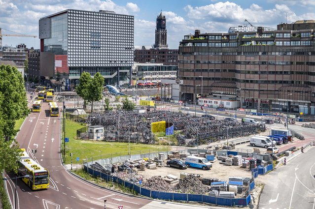 Fietsenzee op het Smakkelaarsveld, 2018 door Gemeente Utrecht (bron: CU2030)