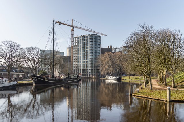 Meelfabriek Leiden door Corentin Haubruge (bron: Van der Wiel Bouw)