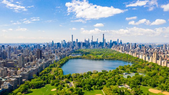 Luchtfoto van het Central Park in New York door Ingus Kruklitis (bron: Shutterstock)