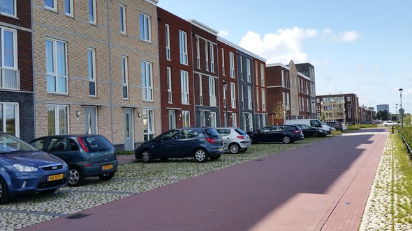 Parkeren op grastegels