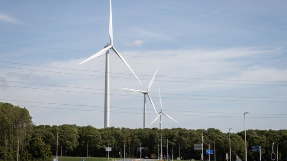 Windturbines in landschap - Wytse Averink via Over Morgen