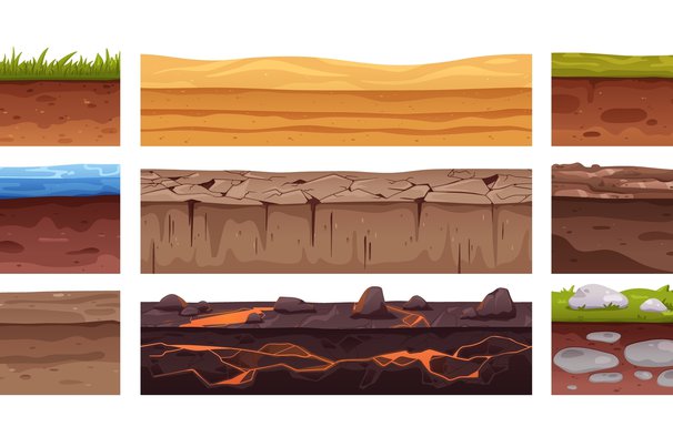 Illustratie van verschillende grondlagen door GoodStudio (bron: Shutterstock)