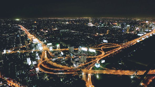 night aerial