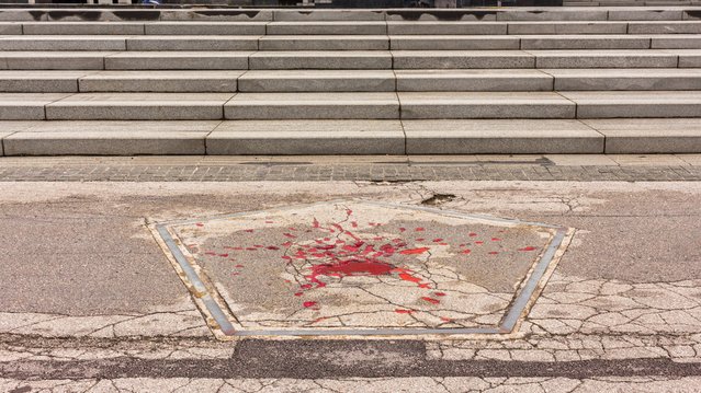 Sarajevo Rose door Alekk Pires (bron: shutterstock)
