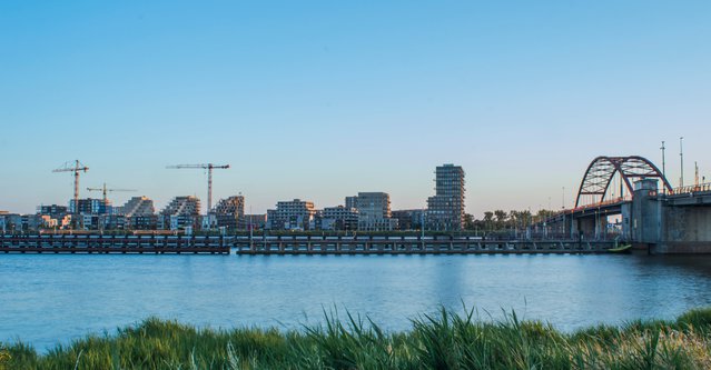 Zeeburgereiland, Amsterdam door Michel van Zalk (bron: shutterstock.com)