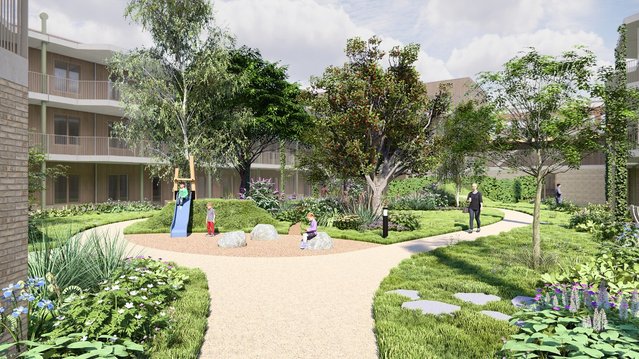 Impressie plan Vreeswijkpad.jpg door Ontwerp Open Kaart i.s.m. KAW (bron: Ontwerp Open Kaart i.s.m. KAW)