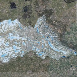 Maximale waterdiepte Limburg bui 175 mm door Hoogheemraadschap De Stichtse Rijnlanden (bron: Hydrologic i.s.m. Joost Heijkers (HDSR))