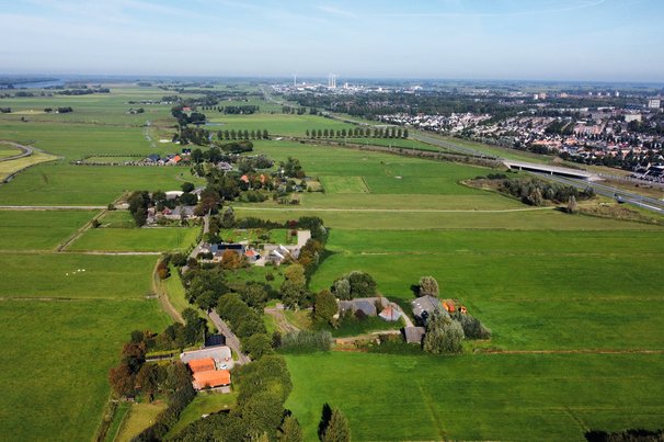 Zwartendijk - Infrastructuur en Woningbouw door Martijn Horst (bron: Stichting Landschap Overijssel)
