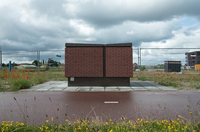 Elektriciteitshuisje in Harderwijk, Gelderland door Tom van Hoorn (bron: Shutterstock)