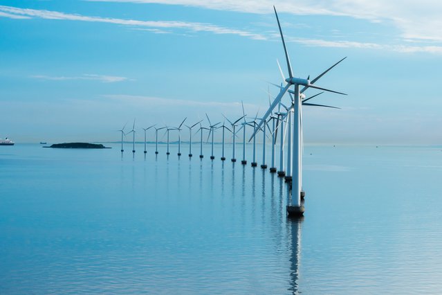 Offshore windmolenpark door Marc Studer (bron: shutterstock.com)