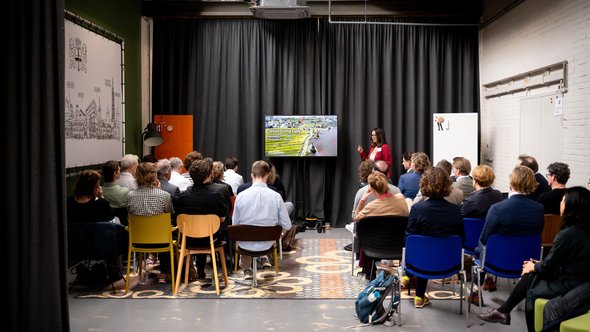 SKG Jaarcongres 2024 sessie Red & Blue door Sander van Wettum (bron: Stichting Kennis Gebiedsontwikkeling)