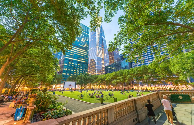 Bryant park, New York door GagliardiPhotography (bron: Shutterstock)