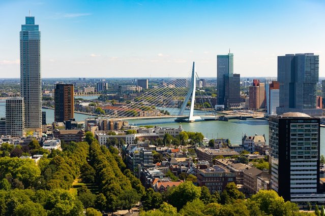 Skyline van Rotterdam door BearFotos (bron: Shutterstock)