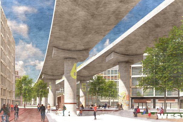 Render door West 8 (bron: gemeente Ouder-Amstel)