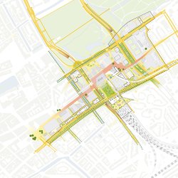 Raamwerk Ontwikkelvisie Den Haag Centraal door gemeente Den Haag (bron: gemeente Den Haag)