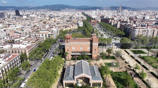 Ciutadella Park in Barcelona door ByDroneVideos (bron: Shutterstock)
