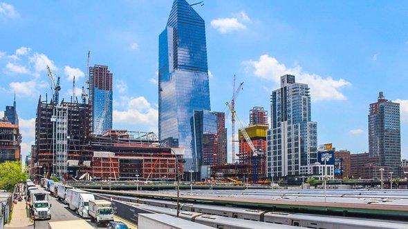 "Hudson Yards" (CC BY 2.0) by Brian John Godfrey door Brian Godfrey (bron: Flickr)