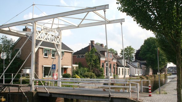 De Overdiep in Veendam, Groningen door Joop Hoek (bron: Shutterstock)