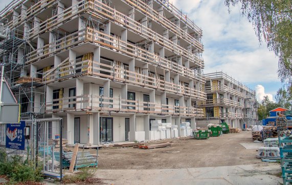 Building 86 sociale woning door Dutchmen Photography (bron: Shutterstock)