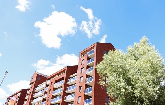 Appartementencomplex door Stadkwadraat (bron: Stadkwadraat)