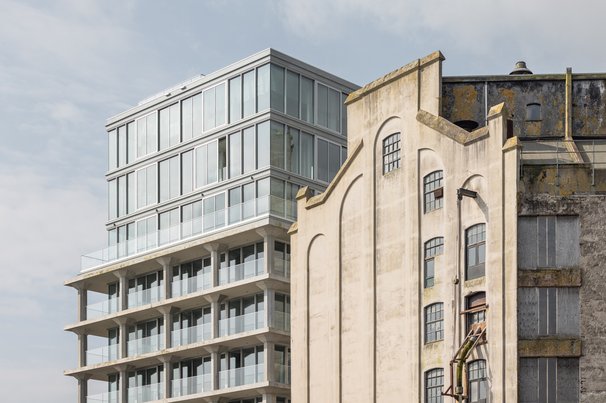 Meelpakhuis en Silogebouw door Corentin Haubrugge (bron: Van der Wiel Bouw)