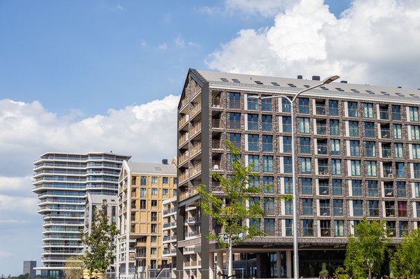 Modern appartementencomplex, Nijmegen door Tanya May (bron: Shutterstock)