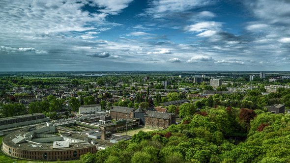 Groningen luchtfoto groen - Pixabay, 2020
