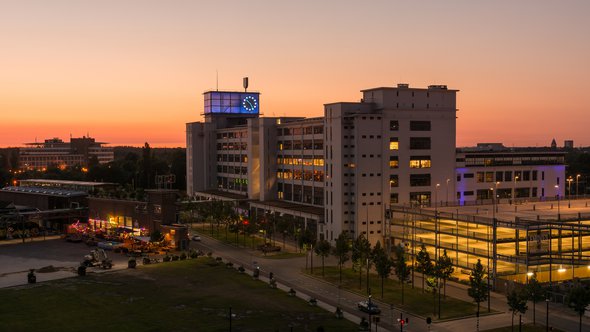 Strijp S zonsondergang