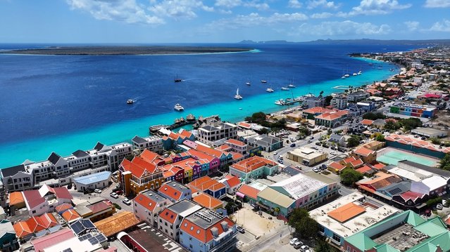 Kralendijk, Bonaire door ByDroneVideos (bron: shutterstock)