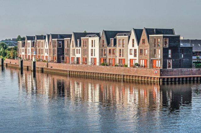Nieuwbouw in Zwolle door Frans Blok (bron: Shutterstock)