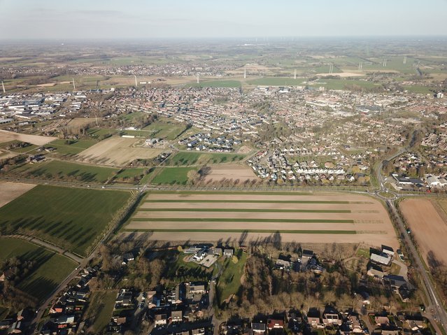 Achterhoek luchtfoto door Lars van Mulligen (bron: shutterstock.com)