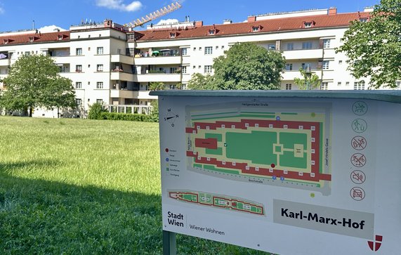 Karl Marx-Hof Wenen door Kees de Graaf (bron: Gebiedsontwikkeling.nu)
