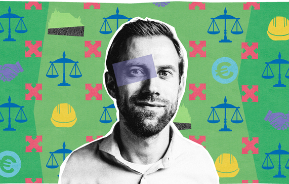 Portret Manfred Fokkema door Esther Dijkstra (bron: Gebiedsontwikkeling.nu)