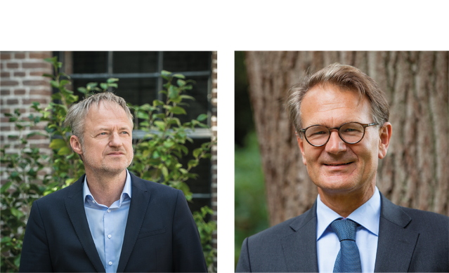 Co Verdaas (links) & Sylvo Thijsen (rechts) door Sander van Wettum & Jeroen den Hartog (bron: gebiedsontwikkeling.nu en Staatsbosbeheer)