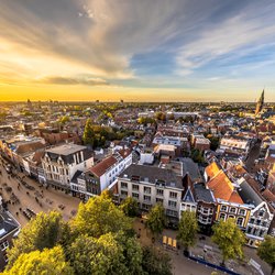 Luchtfoto Groningen door Rudmer Zwerver (bron: Shutterstock)