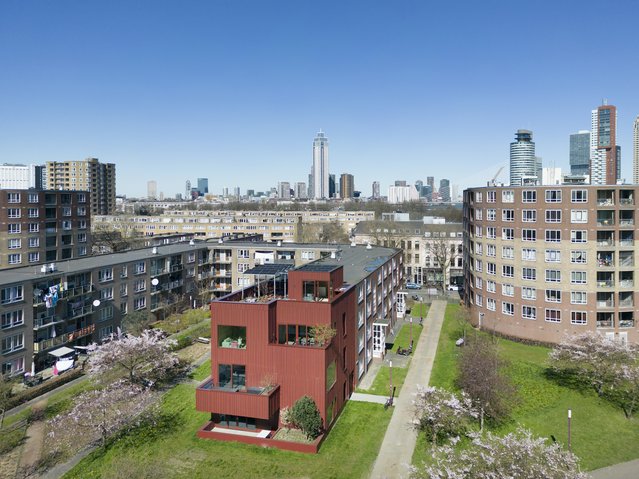 De Houten Kop Rotterdam door Frank Hanswijk (bron: Studio Architectuur MAKEN)