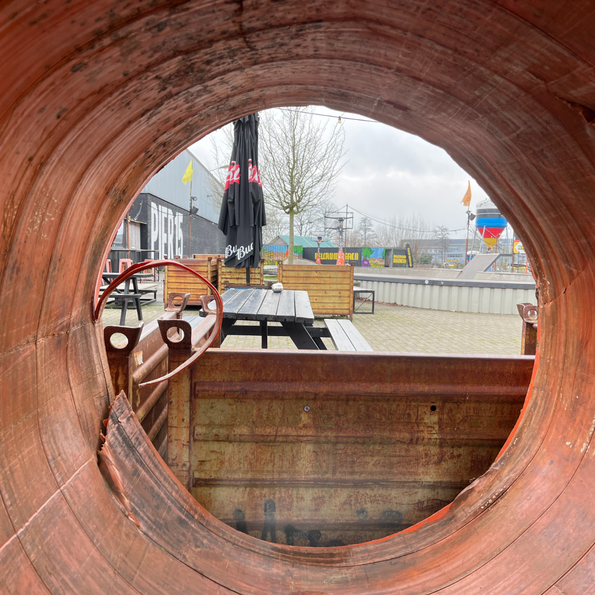 Skate- en cultuurplek Pier15 op de kop van de Veilingkade, Breda door Denise Vrolijk (bron: Denise Vrolijk)