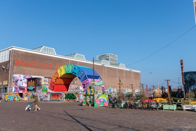 NDSM Wharf, Amsterdam door Henk van Dijk (bron: shutterstock)