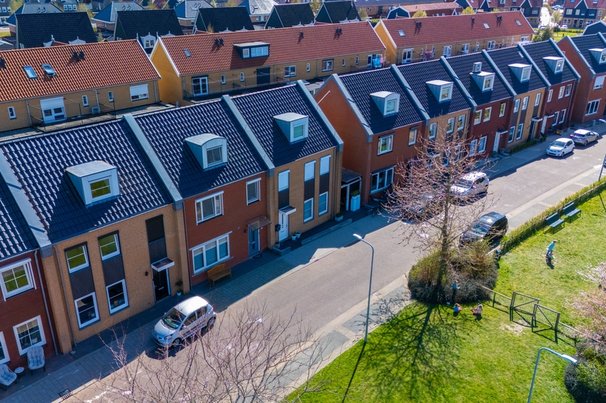 Woningen aan het groen door fokke baarssen (bron: Shutterstock)