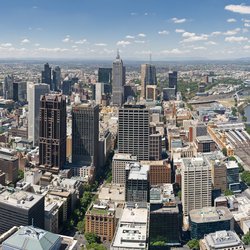 Melbourne Skyline Wikimedia Commons door Diliff (bron: Wikimedia Commons)