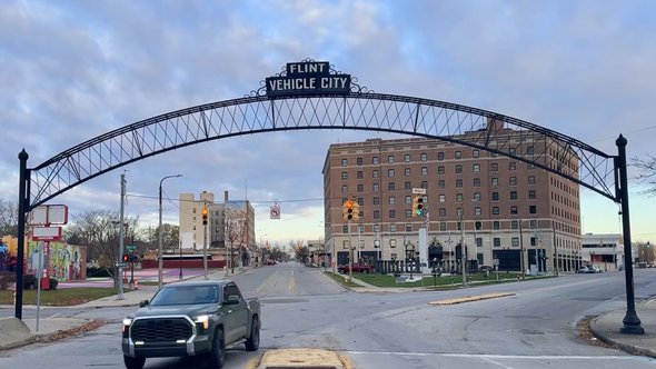 “Vehicle City”, Flint, Stad in Michigan door Rinske Brand (bron: Gebiedsontwikkeling.nu)