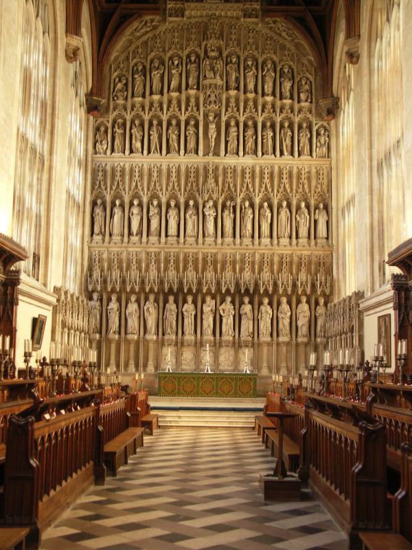 New college Oxford hall - Graham and Sheila