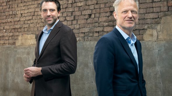 Tom Daamen en Co Verdaas door Sander van Wettum (bron: sandervanwettum.nl)