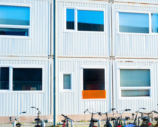 Containerwoningen, Amsterdam door joyfull (bron: shutterstock.com)