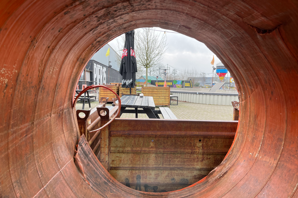 Skate- en cultuurplek Pier15 op de kop van de Veilingkade, Breda door Denise Vrolijk (bron: Denise Vrolijk)